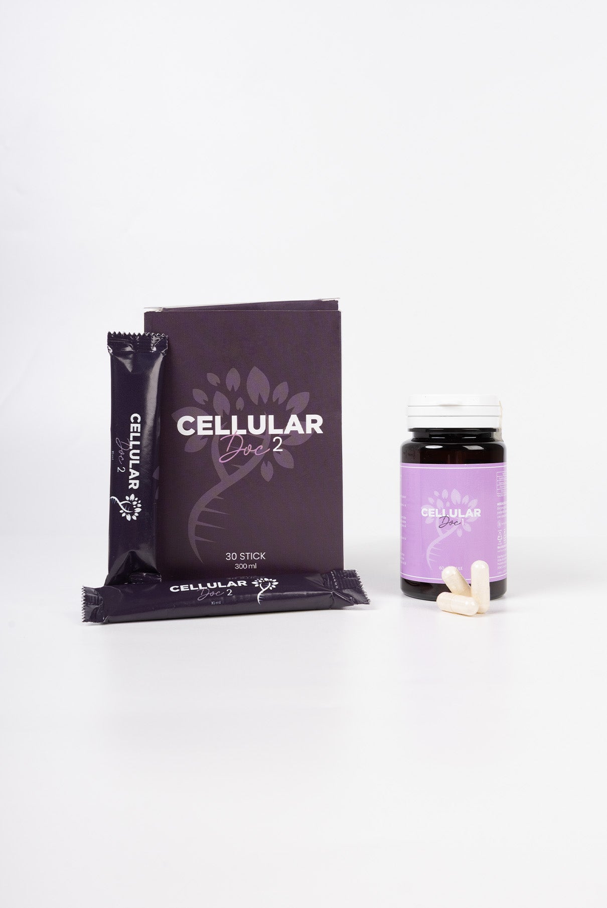Biolongevity pro Cellular doc 1 + Cellular doc 2 - Percorso Anti-cellulite 3 Mesi