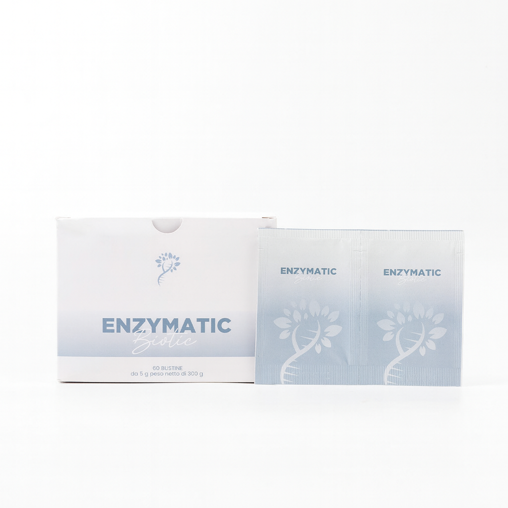 Biolongevity Enzymatic Biotic – Bustine granulato con 20 miliardi di fermenti vivi, GOS e lattoferrina