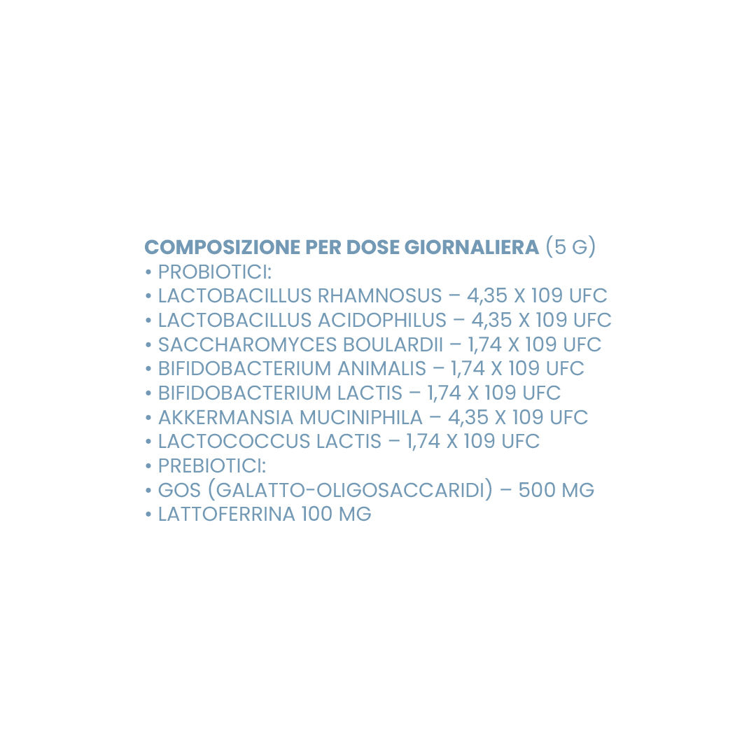 Biolongevity Enzymatic Biotic - Bustine granulato per gonfiore addominalre